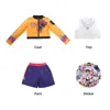 03 Rumi Set [Inner Layer, Outer Layer, Shorts, Stickers]