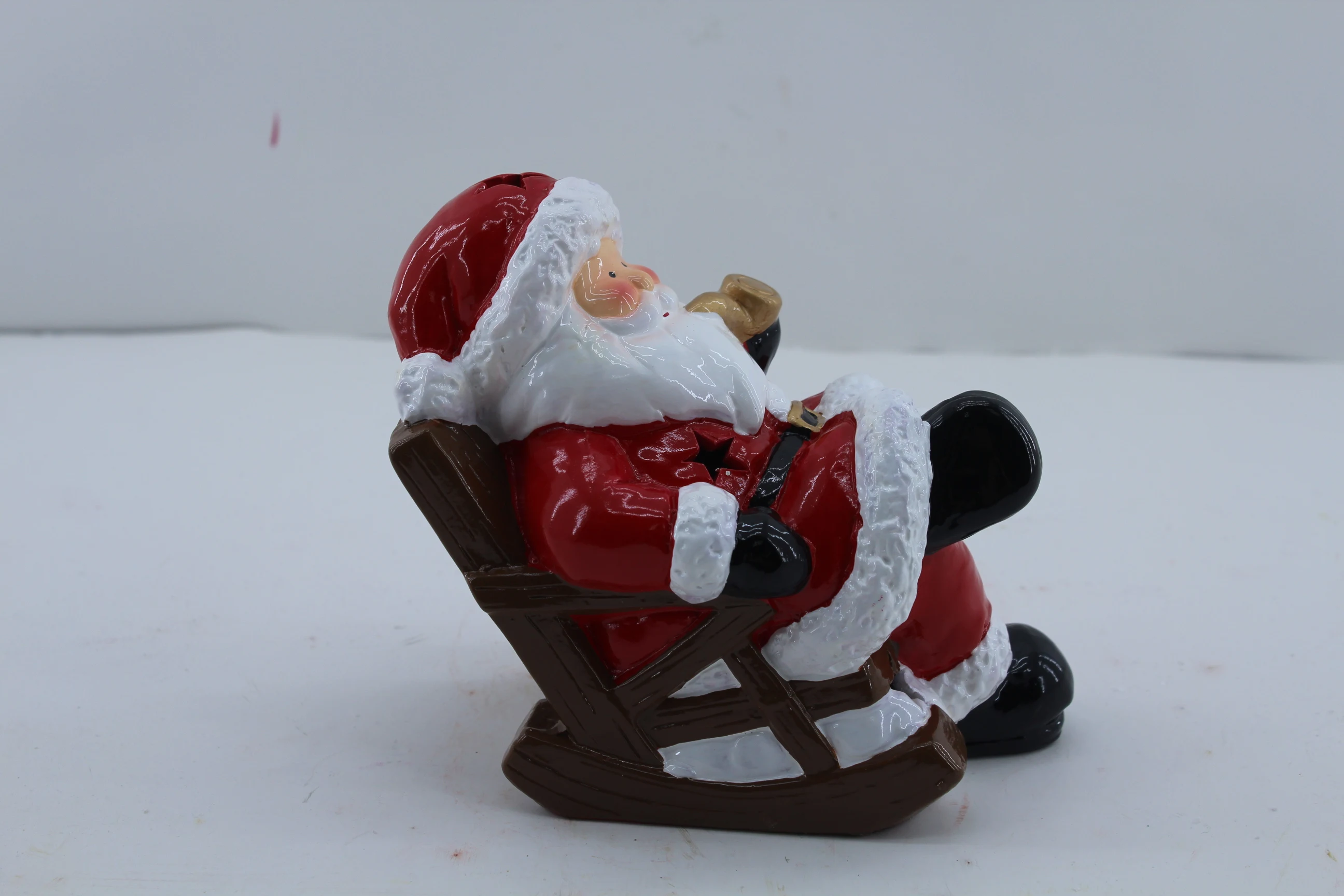 buy ceramic christmas santa,santa with led lights,led ceram c