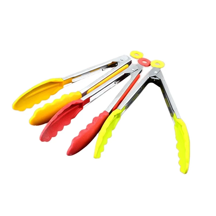 Hot Sales High Quality Barbecue Clips   Grill Cooking Tongs Kitchen Baking Bread Tweezer