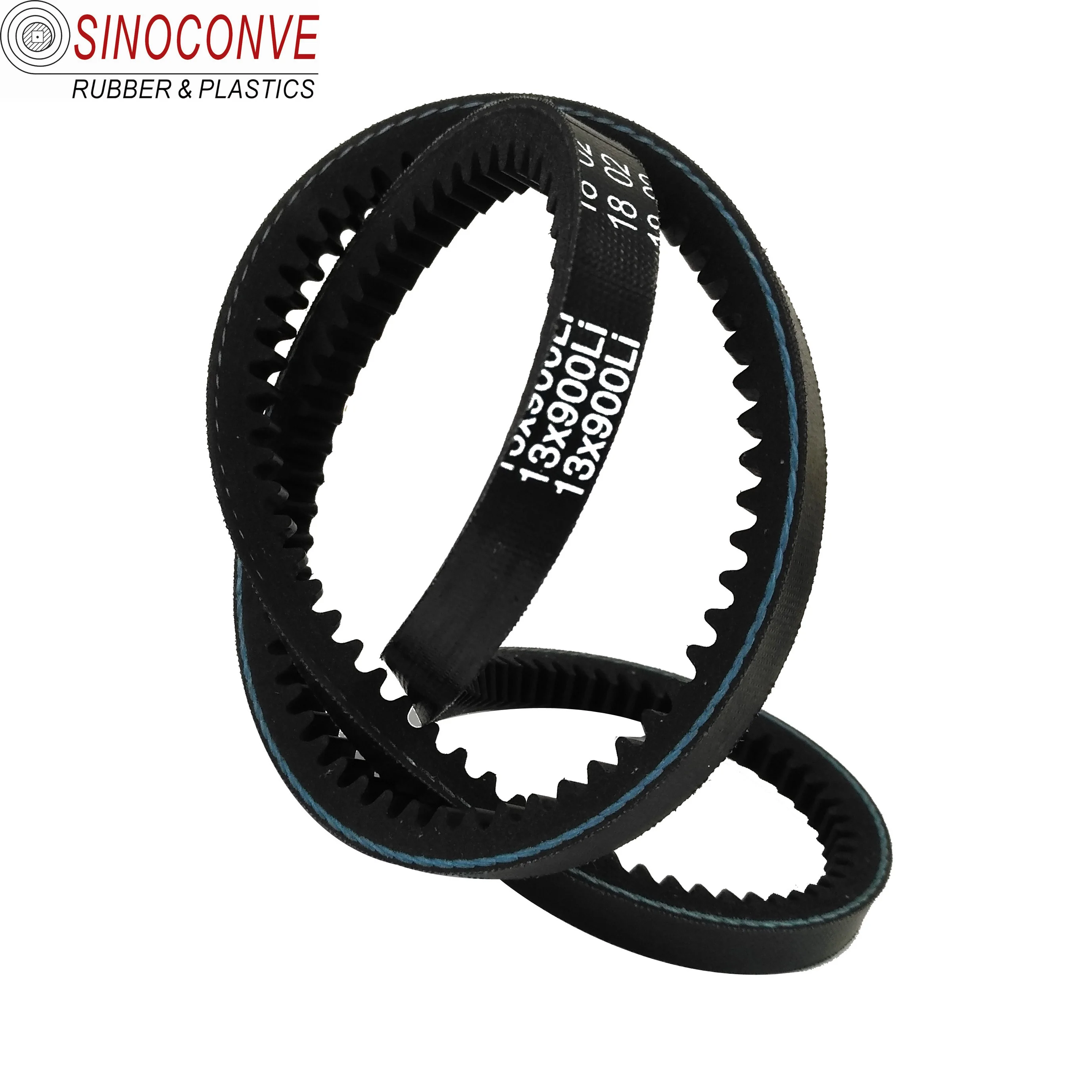 Rubber Toothed Drive Belt Variable Double Teeth Belt
