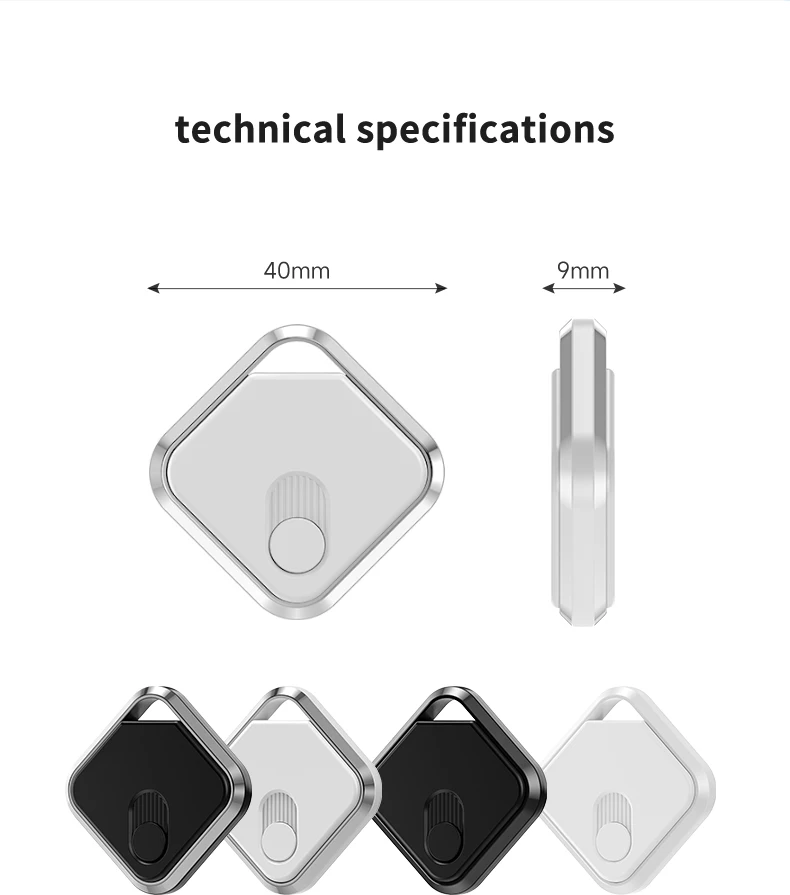 2024 New Mfi Smart Tag Find My Tag Airtag Tracker Global Position