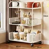 White, three-tiered, large size [portable]