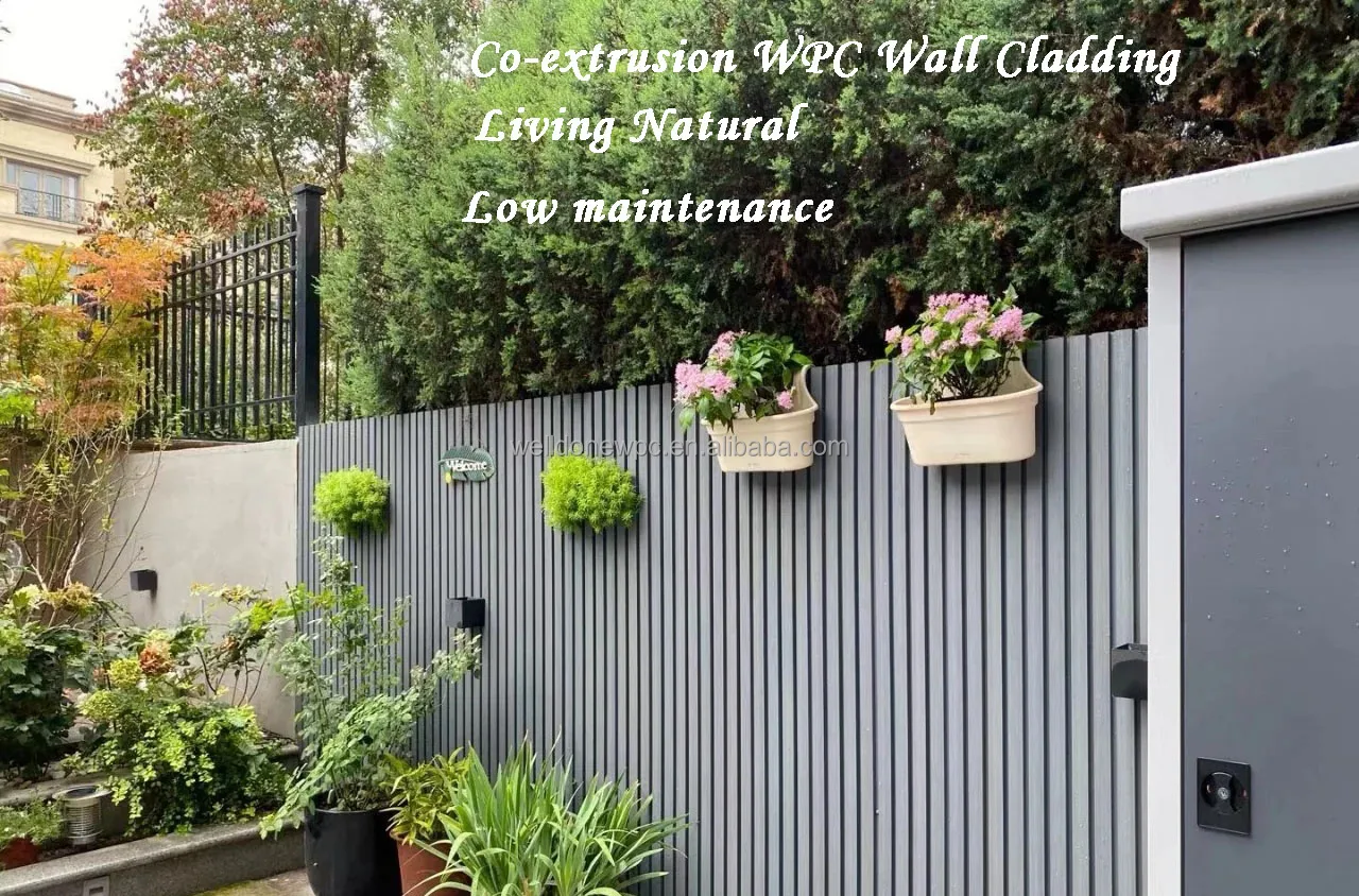 WPC Exterior Wall Panel - Waterproof Cladding for Modern Projects in ...