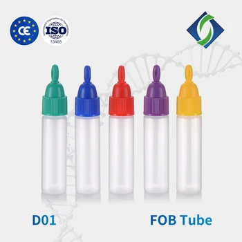 Horn Medical 5 Tubi Per Campioni Feci Con Cucchiaio Nel Tappo - Contenitori Per Analisi, Laboratorio, Hobby, Modellismo - 6,2x2,2 Cm