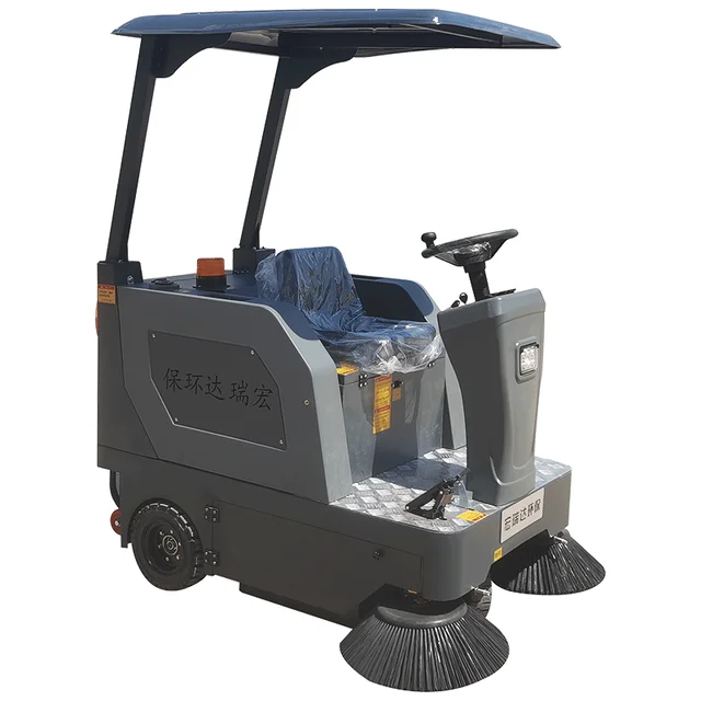 New Electric Ride-On Tricycles Industrial Cleaning Robot for Road Sweeping Warehouse Floor Cleaning with Core Motor Component