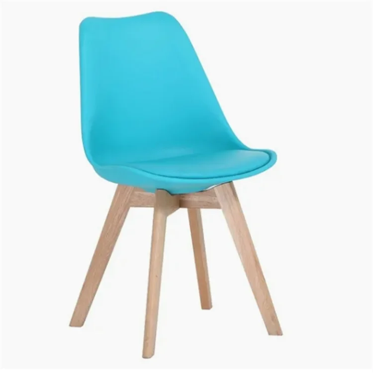 Ames Household Simple Modern Backrest Chair Convenient Tulip Chair for Dining Office Negotiation Bedroom Use