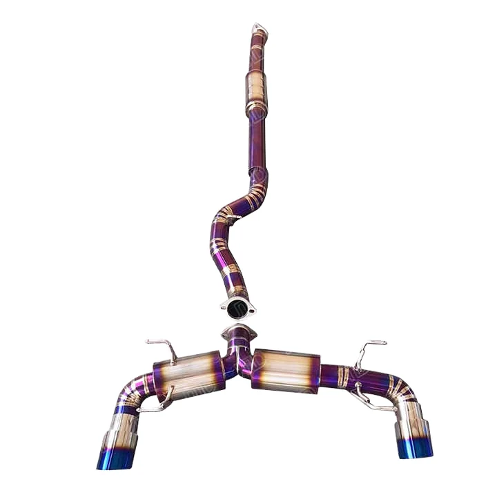 Factory Titanium Valvetronic Exhaust System Catback Muffler For Toyota Corrolla GR86