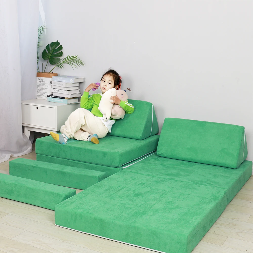 Living Room Nugget Folding Couch Nugget Kids Couch Modular Foam