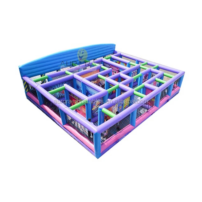 Commercial Giant Inflatable Maze Game Inflatable Obstacle Course Haunted House Inflatable Maze Halloween Maze for Adults