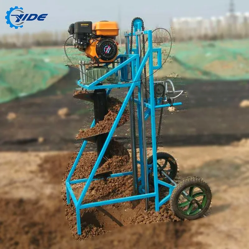 China Mini Handheld Portable Screw Earth Boring Machine on Sale