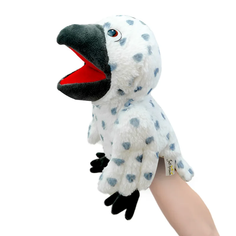 2023 новые производители развивающие попугай бигбилл птица ручная кукла плюшевые игрушки