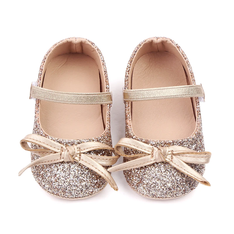 Hot Selling Baby Toddler Girl Shoes Bling Bling Designs for Girl 2025 details