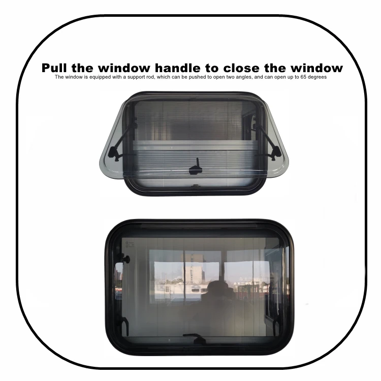 Premium Quality Aluminium Alloy Frame Dual Pane Acrylic Motorhome