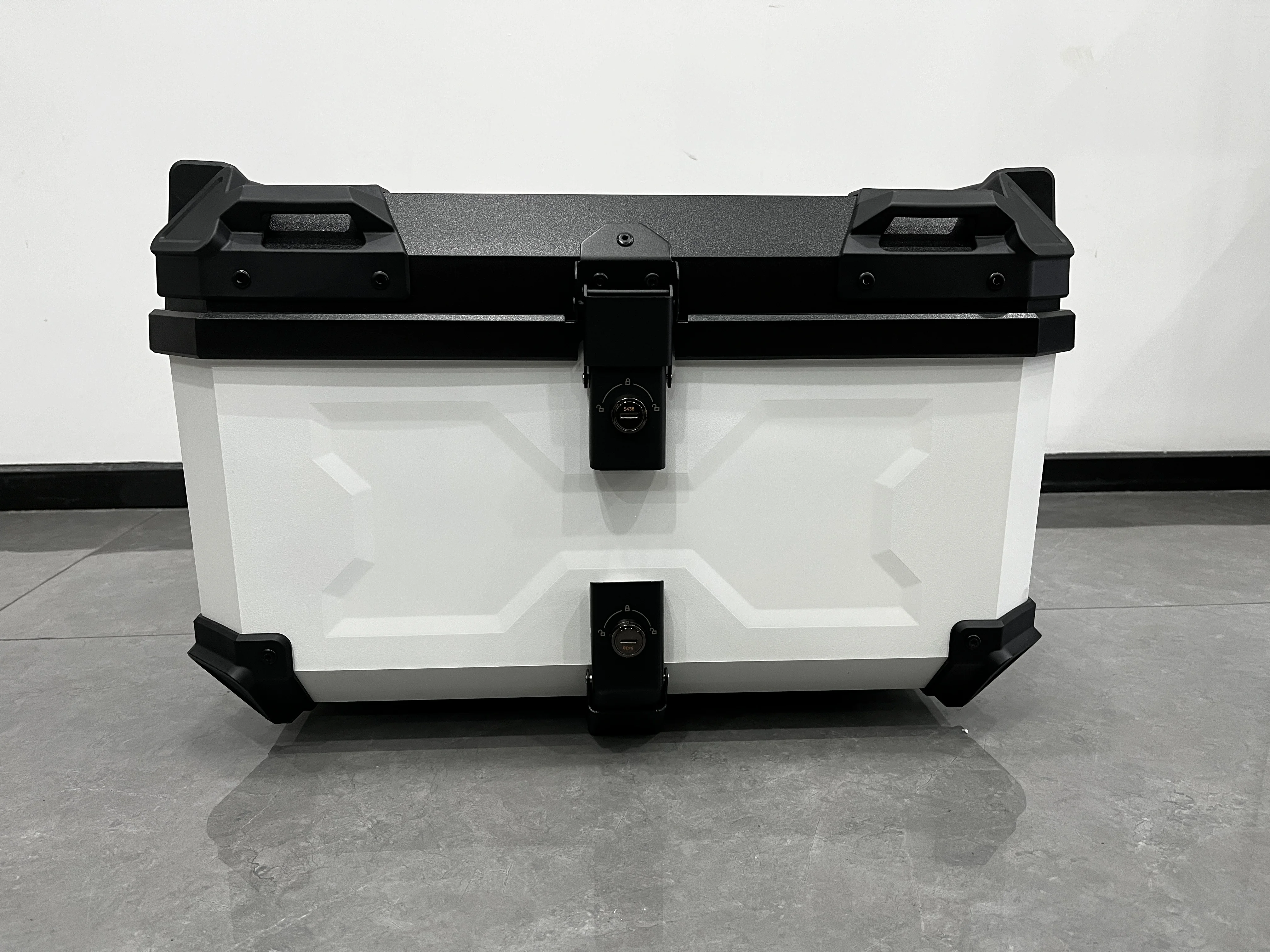 58L ABS Motorcycle Tail Box - Durable & Waterproof Toolbox