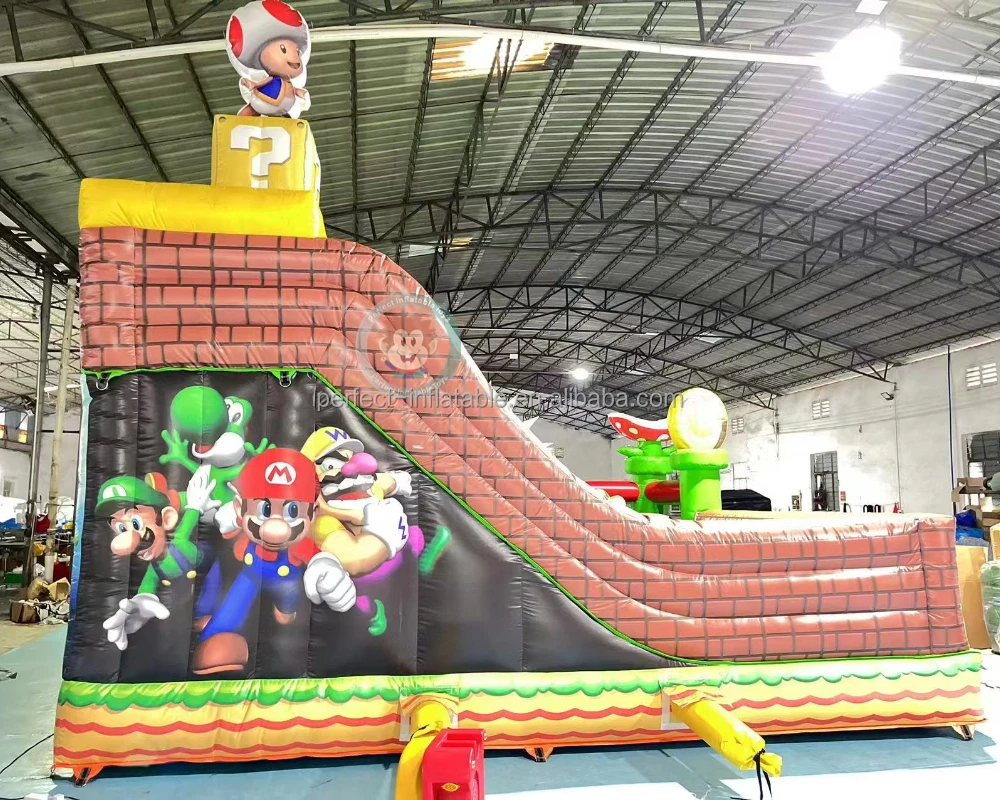 Mario Inflatable Structure Dinosaur Inflatable Bounce House Supermario Inflatable Bounce House ...