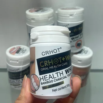 CRHOT 50g Tooth Whitening Powder Bamboo Charcoal Tooth Teeth Whiten Powder