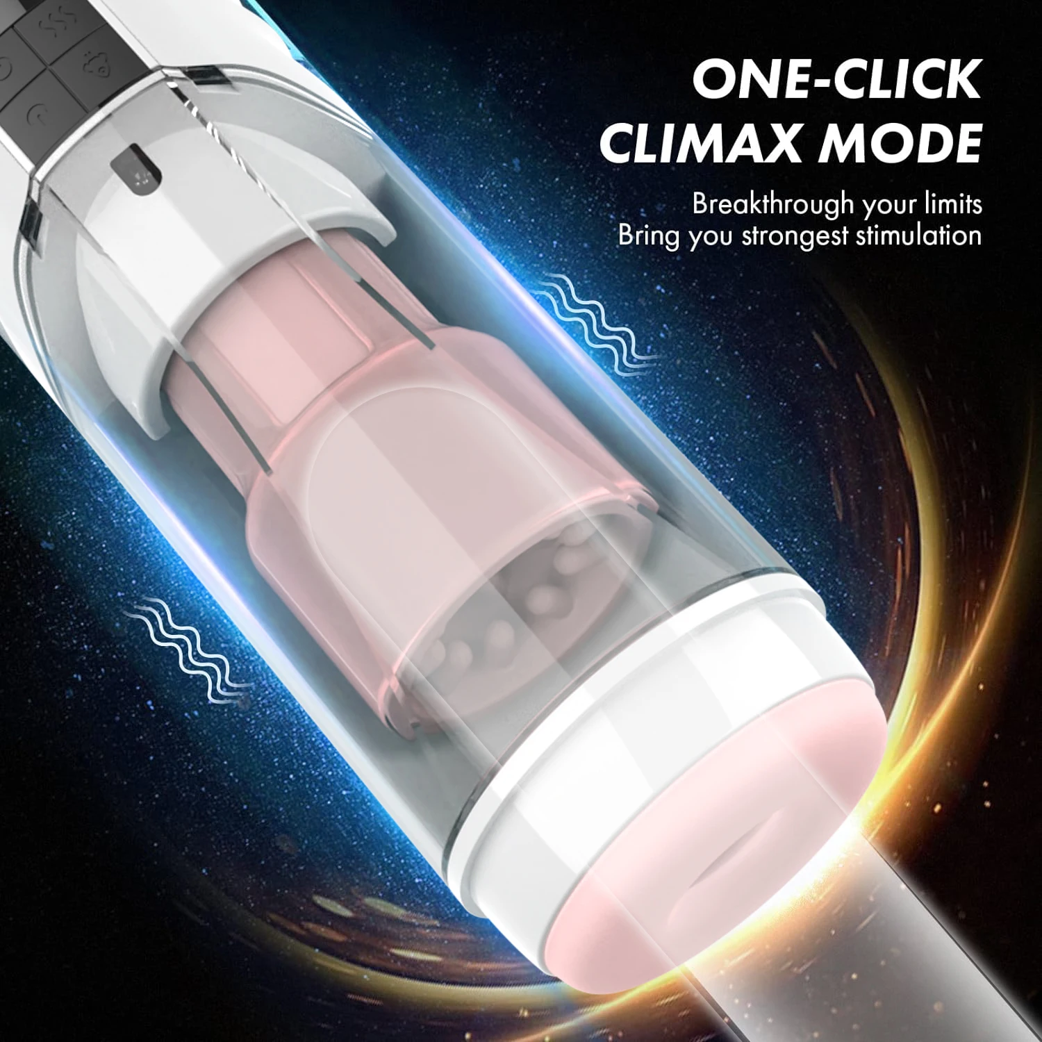 High Quality Convenient to Carry Male Masturbation Toys Small Silicone Massager Adult Tool for Men Airplane Cup