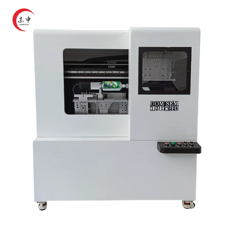 DOM SEM Revolution 360 UV Bottle Printer Is the Premier Option for Decorating Round and Cylindrical Objects in Full Color