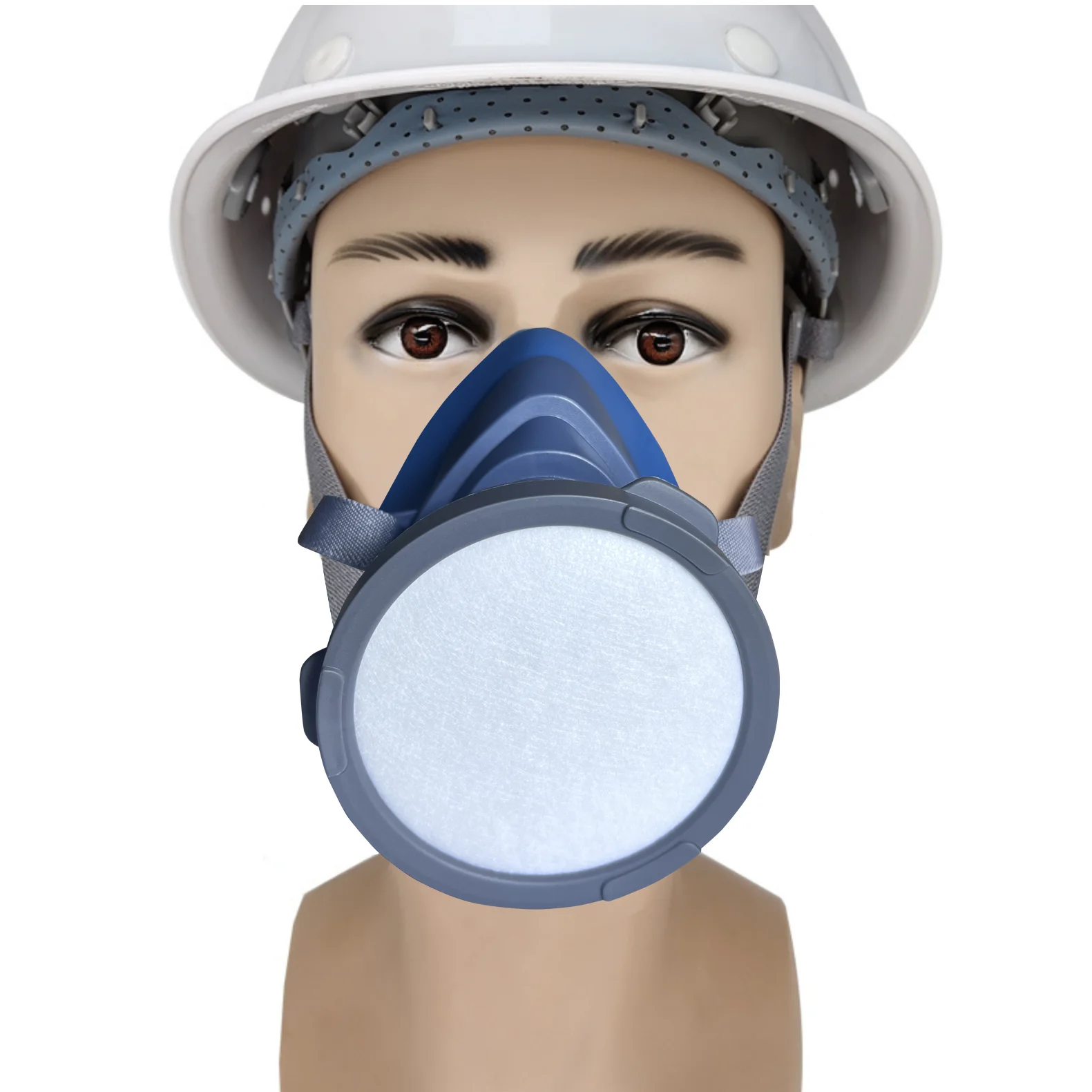 Защитный респиратор для защиты от загрязнения воздуха против твердых частиц формальдегида 3200 маска лица с двойными фильтрами