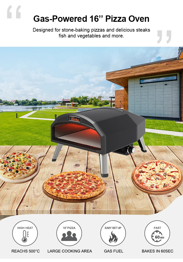 High Quality Pizza Oven Gas Portable Outdoor Pizza Oven China Best Gas