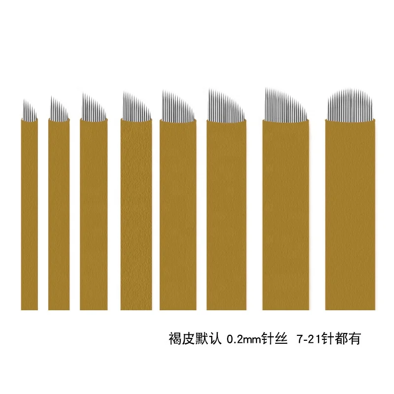 High Quality Microblading Eyebrow Tattoo Needle Blades Permanent Makeup Tool with Stainless Steel Material