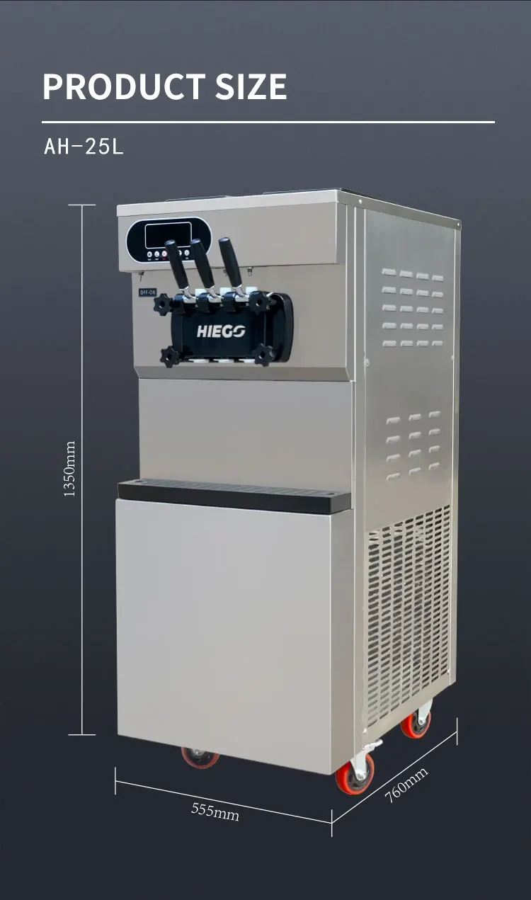 Italian Ice Cream Machine Commercial Soft Ice Cream Maker Manufacturer