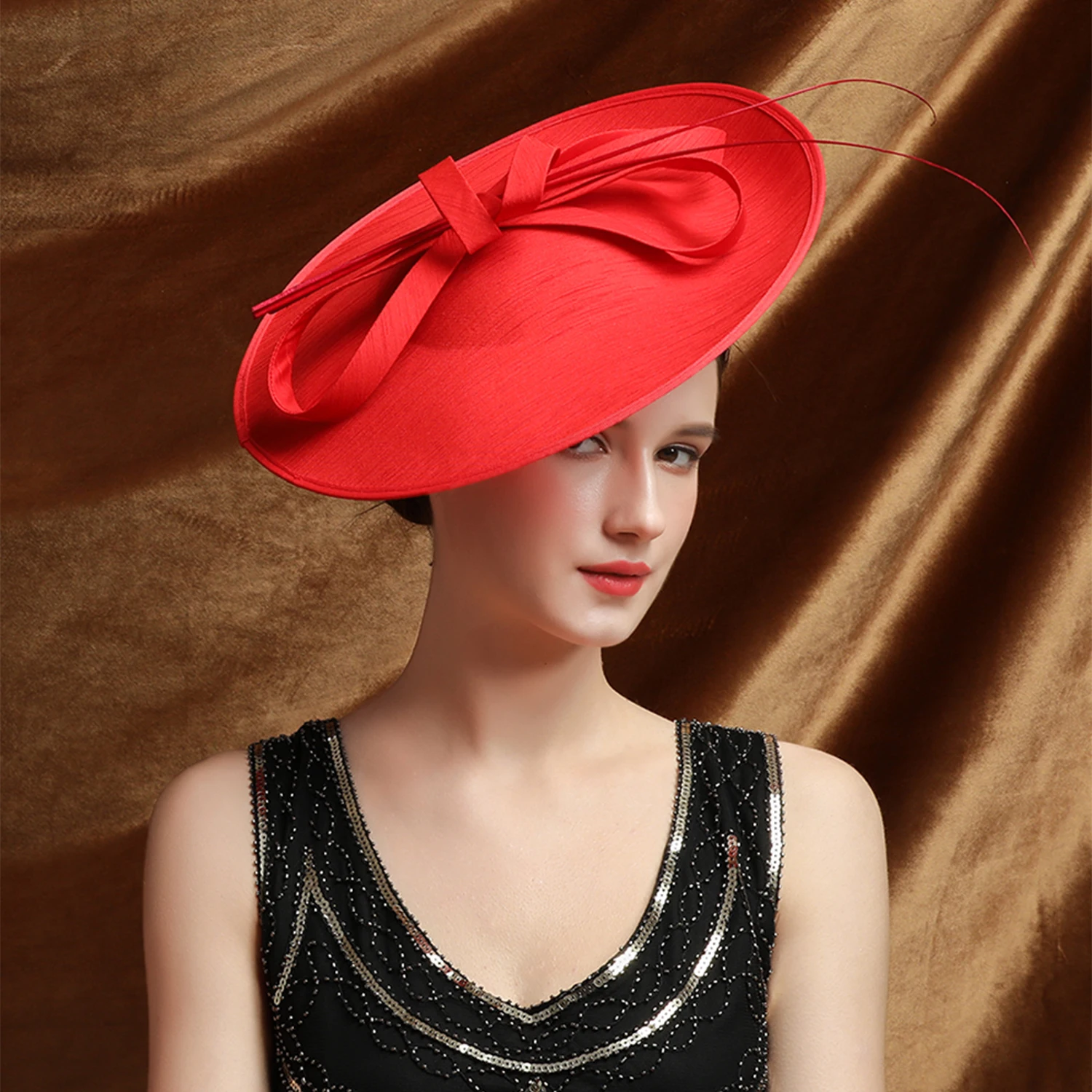 Funny Party Festival Hat - Newest Theme Party Red Fascinators