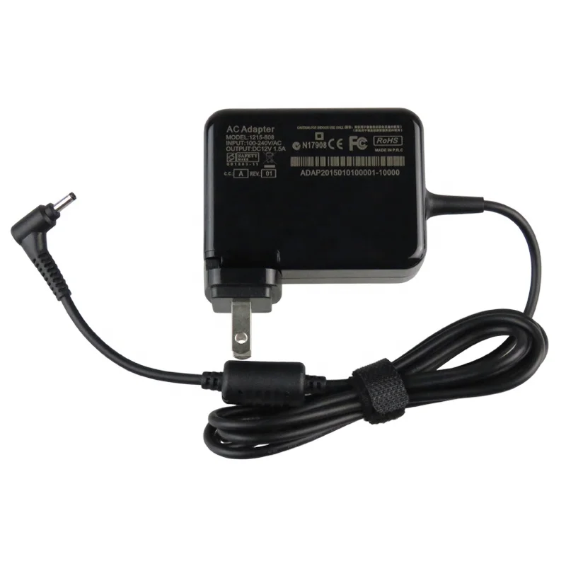 Qiouzw 12V AC/DC Adapter Wall Charger Home Power For Acer Iconia Tab Tablet A100 A101 A200 A210 A500 A501;W3 W3-810;Lenovo Miix 2 10 11 Tablet PC Tab;Ak.018ap.027 Lc.adt0a.024 power supply cord 