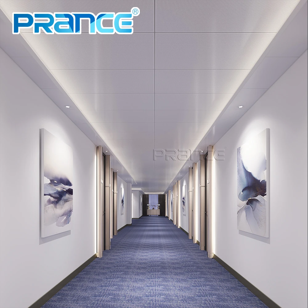 600x1200mm Perforated Metal Clip in Ceiling Tile for Building Decoration