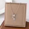 Diamante rosa quadrato - Argento