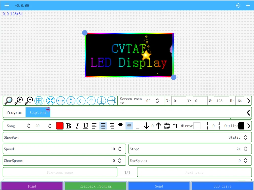 Full Color LED Scrolling Signs Message Board Indoor Programmable P2.5 ...