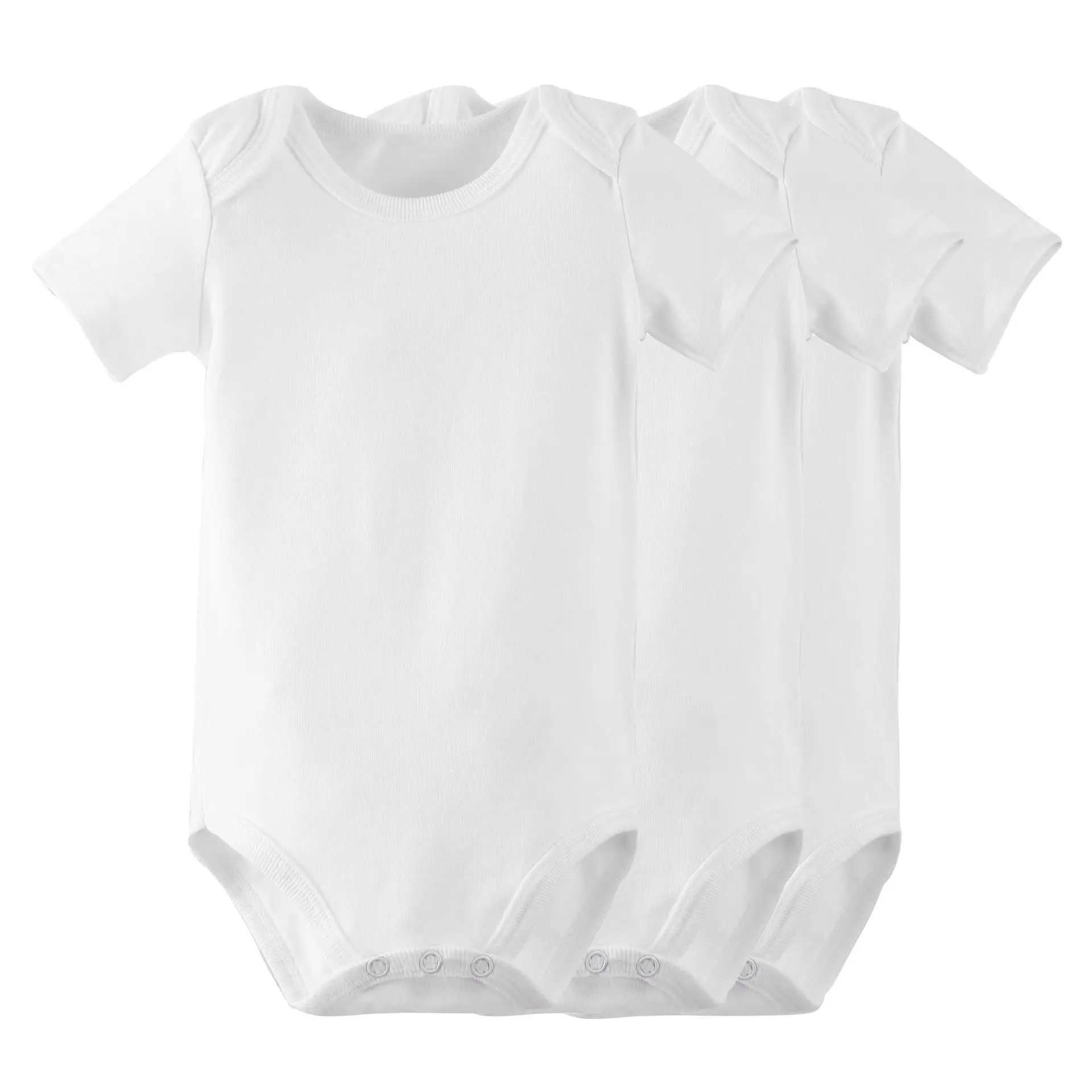 2022 Summer New Baby Clothes Short Sleeved Baby Romper White Baby High ...