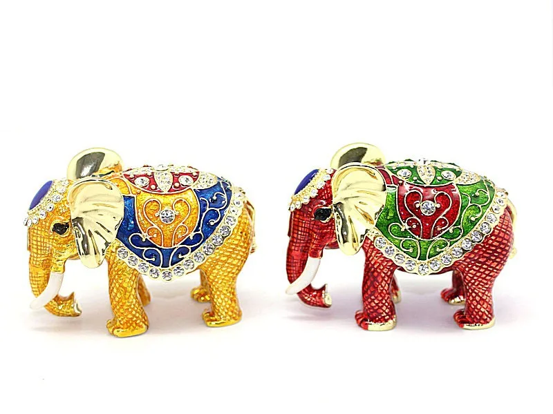 タイお土産エナメルエレファントクラフト、ラッキーエレファント
