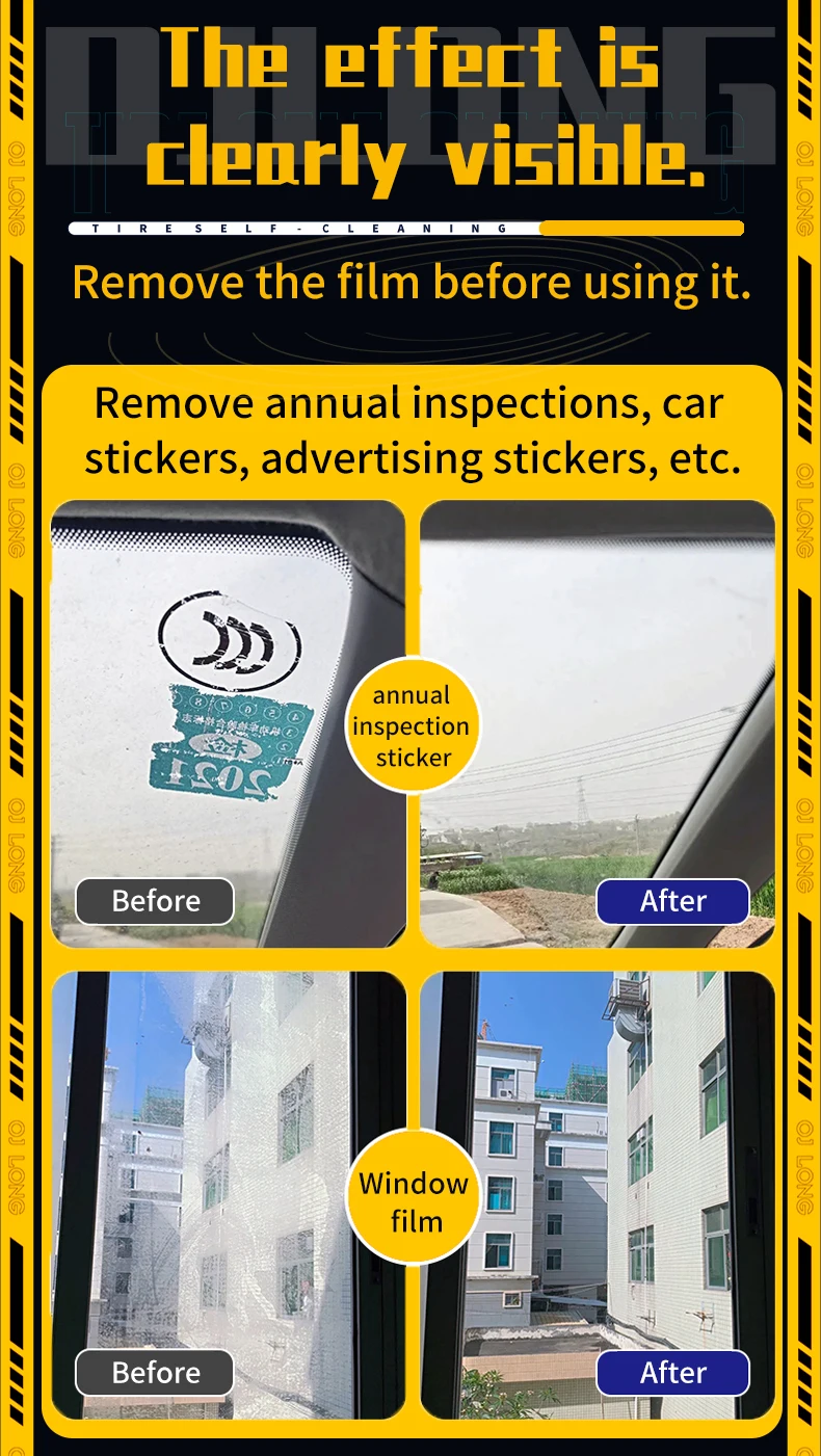 Oem Safely Eliminates Bumper Stickers Tape Adhesive Cleaner Adhesive