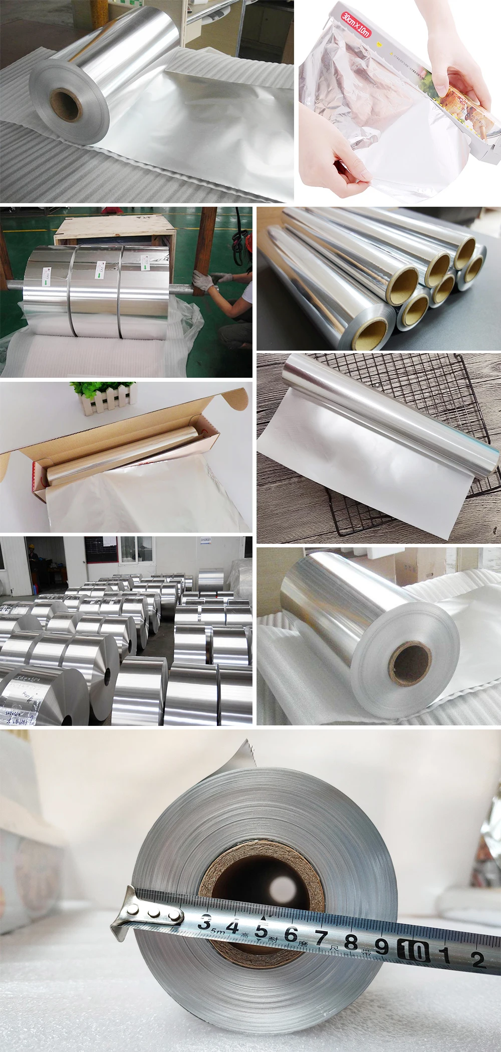 House Hold Aluminum Foil Jambo Rolls