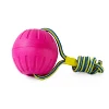 Pelota Rosa con Cuerda