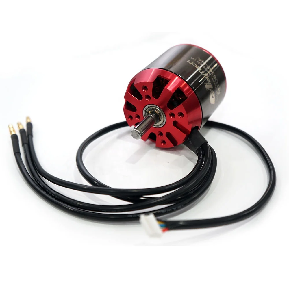 Maytech 6365 Sensor Brushless Motor 200 Kv Electric Paramotor Bldc Aluminum Outrunner for Skateboard Belt Driven Metal Material