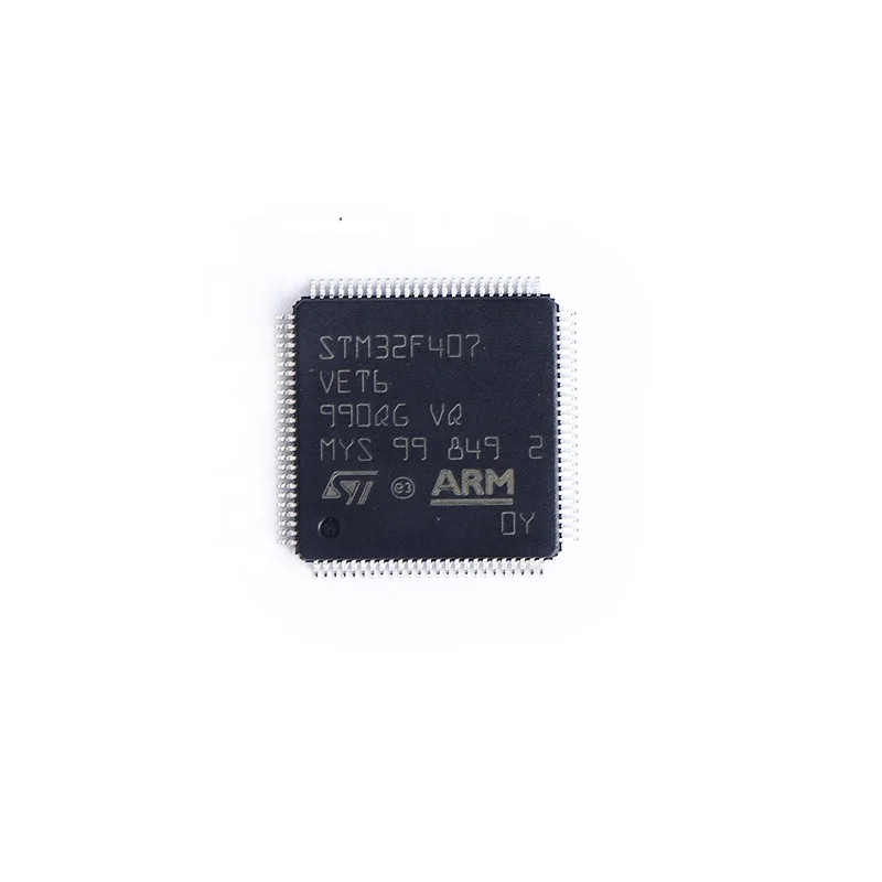 Original New Stm32f407vet6 Arm Cortex-m4 32b Mcu+fpu 210dmips 1mb Flash ...