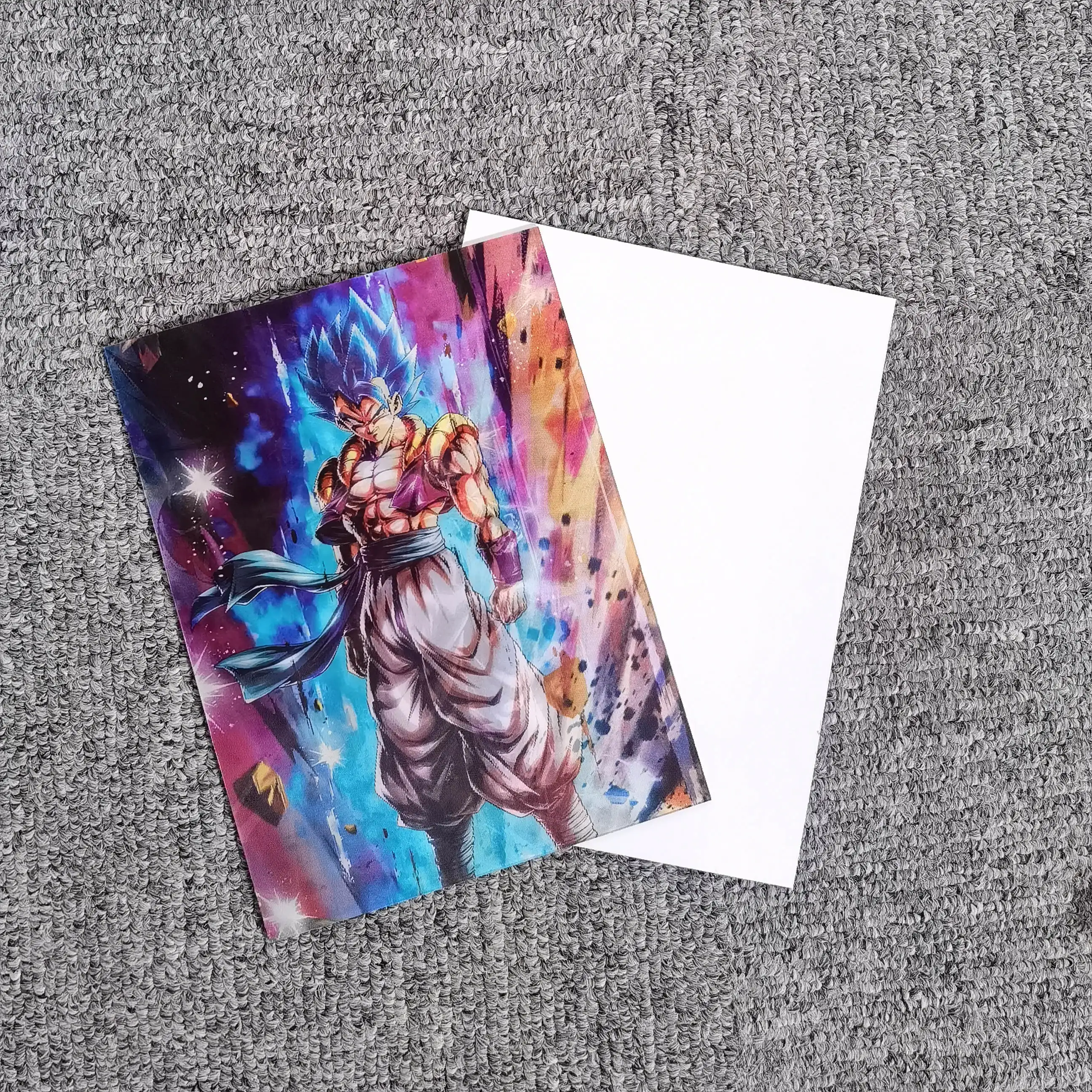 BSCI監査工場カスタマイズドラゴンボールレンチキュラーカード3D