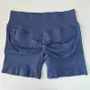 pantalones cortos azul gris