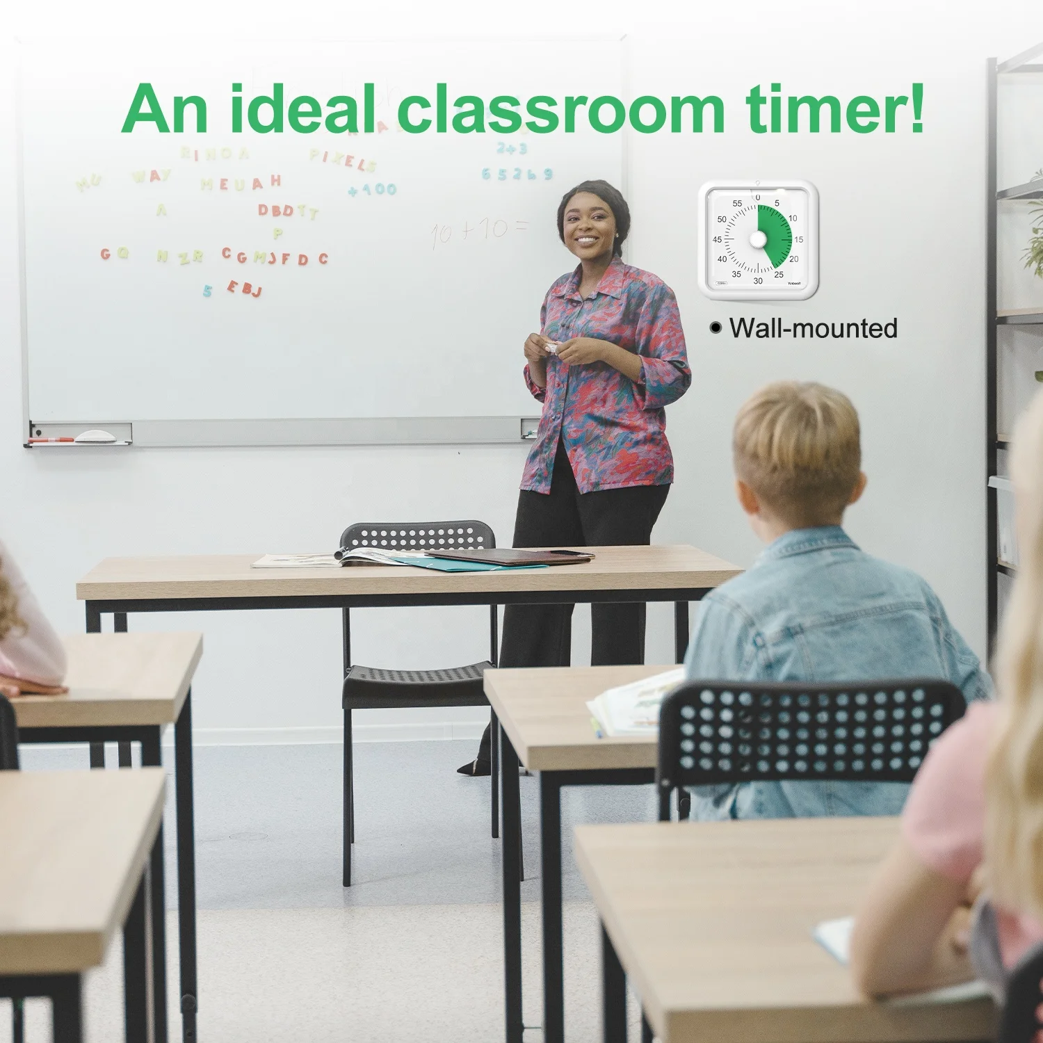 Визуальный таймер Yunbaoit для малышей 60-минутный детский обратного отсчета оптовая продажа таймера управления