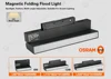 Projecteur rotatif pliable
