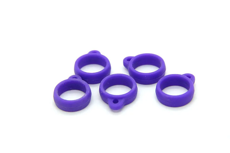 Anelli In Silicone Anti-Smarrimento - Kit 60 Pezzi Per Cinturini E Portachiavi - Foto 10