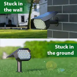 product northland cold white ip65 waterproof outdoor luces exteriores solar landscape lawn led spot light adjustable solar garden light-38