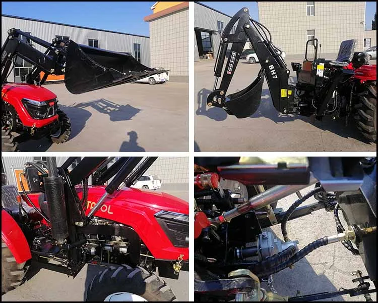 Tractor Pto Driven Backhoe Bh6/bh7/bh8 Pto Backhoe Loader Attachment