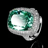 Bird's Nest Chopala Green Ring