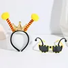 16 hairband glasses long antennae
