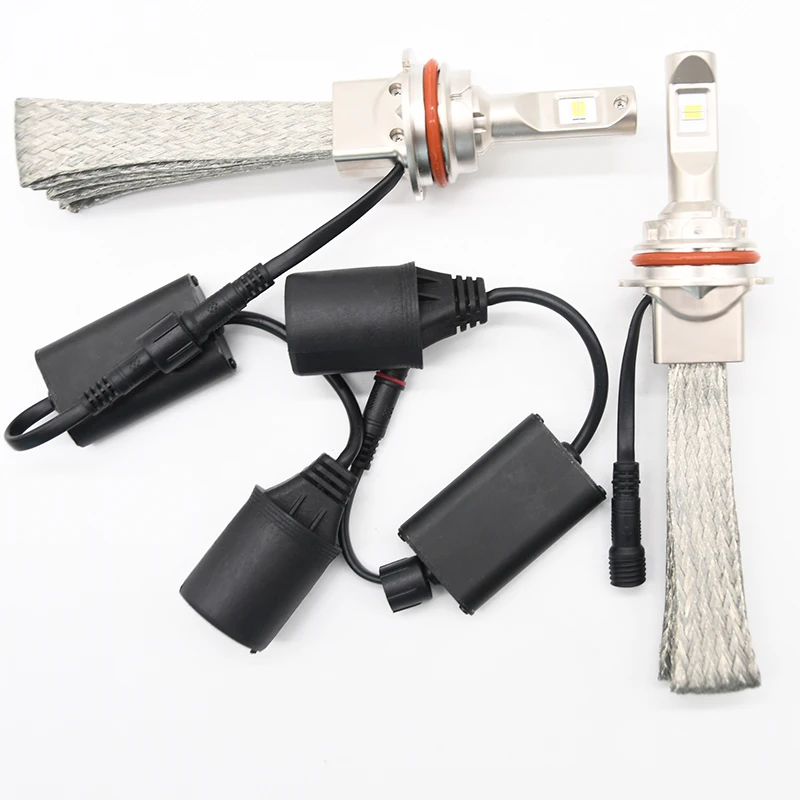Yufing OEM Factory K3 Fanless LED Headlight Cooling Belt H4 H11 9004 9007 Motor Car Accessories Universal LED Headlamps