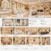 progettazione del salone