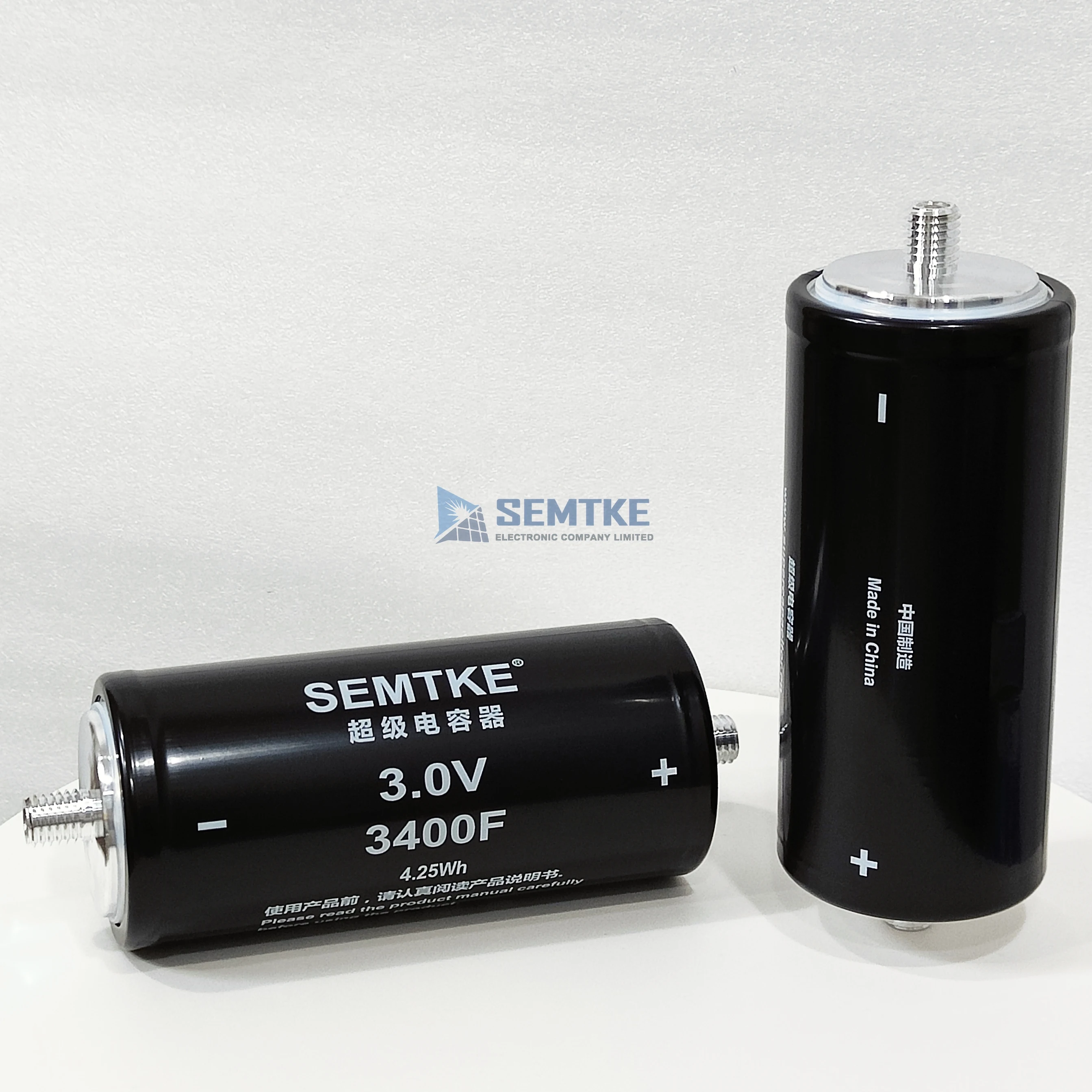 Factory Direct High Power Density Energy Storage Power System 2.7V 3.0V 3000F 3400F Supercapacitor 3000 Farad Super Capacitor